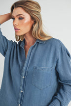 Denim Button down