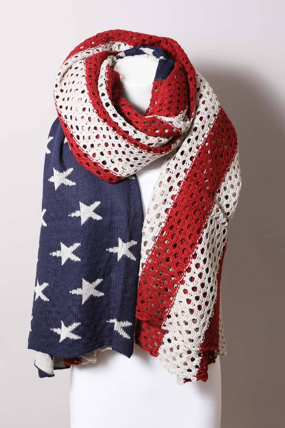 Oversized American Flag Knit Blanket 🇺🇸