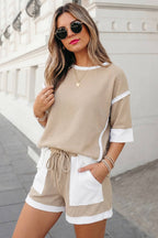 Colorblock  2pcs Shorts Set | S-XL