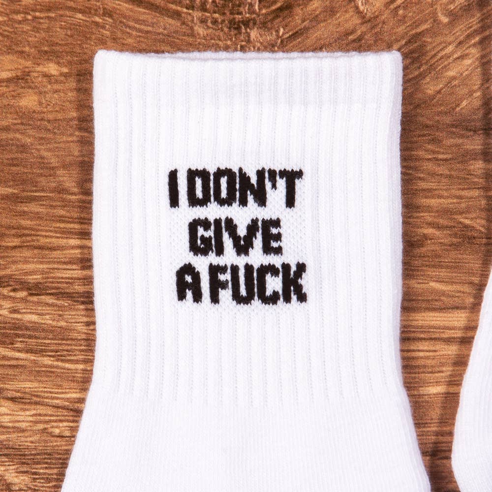 IDGAF ANKLE SOCKS