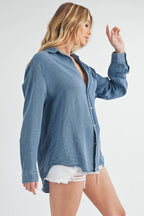Denim Button down