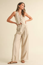 HIGHWAISTED WIDELEG TROUSERS