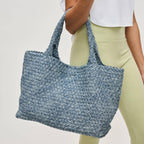 Sky's The Limit - Large Denim Tote