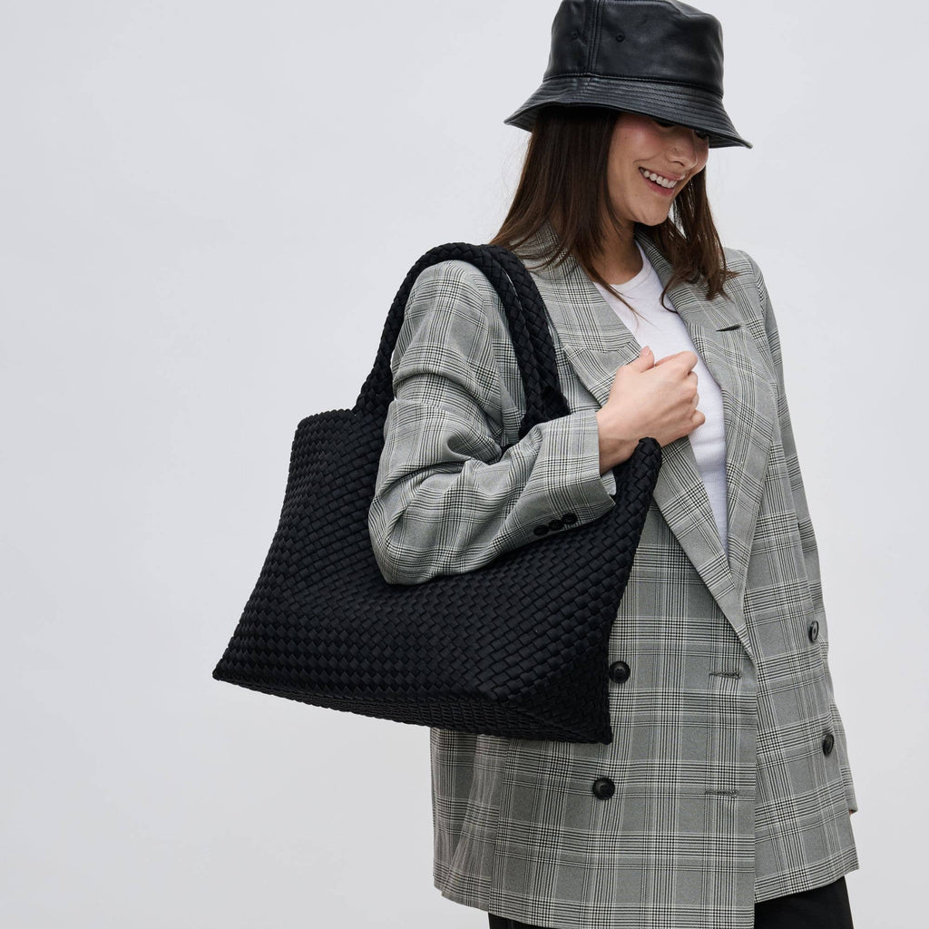 Sky's The Limit Large Woven Neoprene Tote