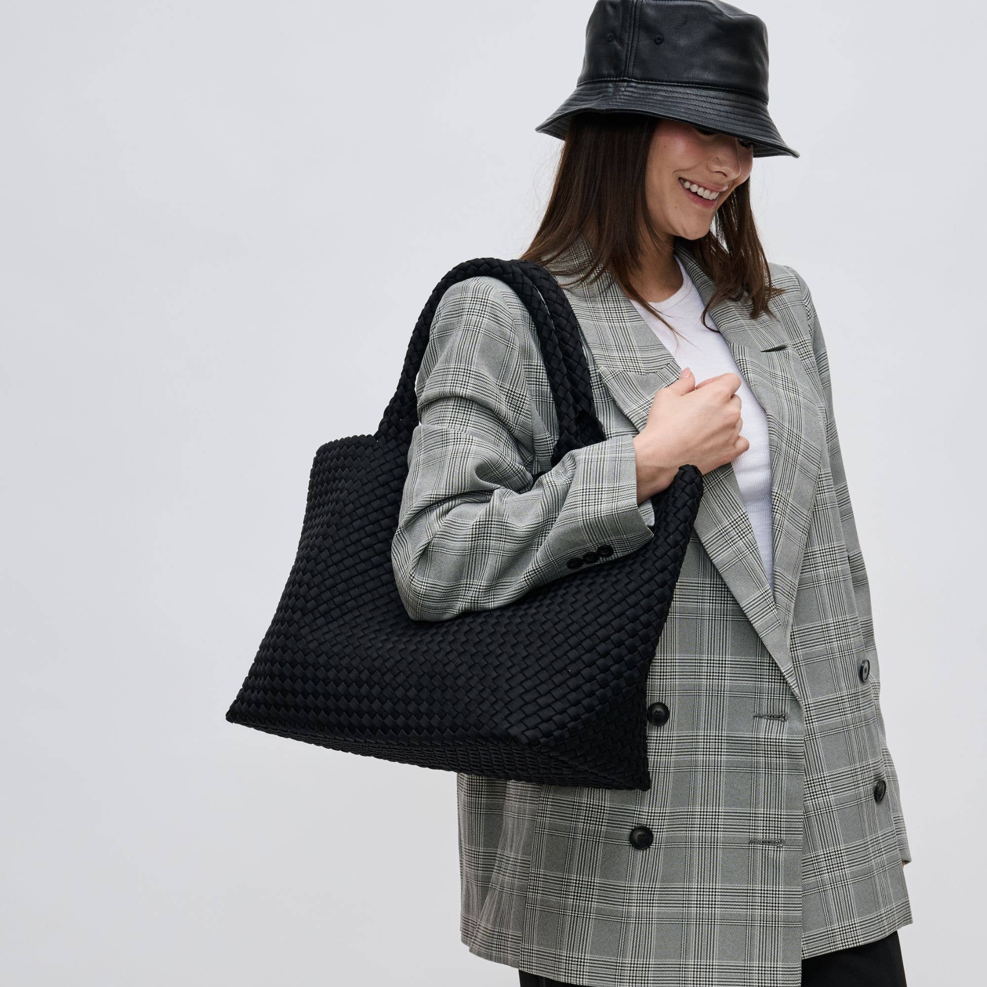 Sky's The Limit Large Woven Neoprene Tote