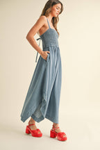 Handkerchief Soft Denim Dress