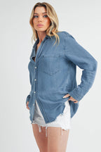 Denim Button down