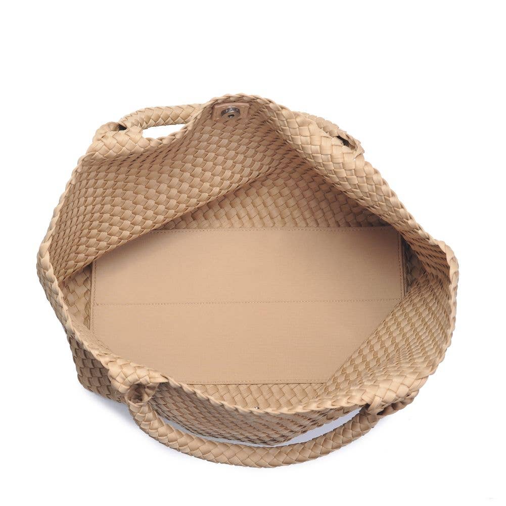 Sky's The Limit Large Woven Neoprene Tote