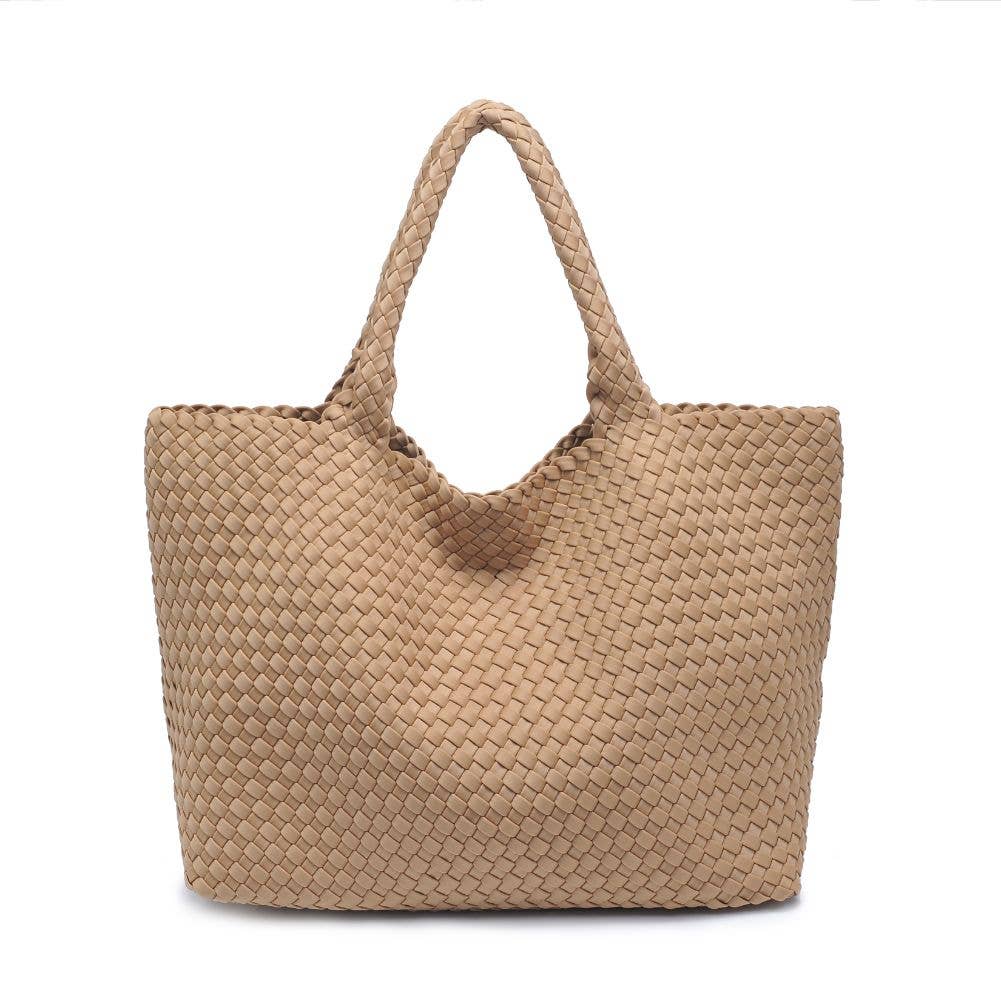 Sky's The Limit Large Woven Neoprene Tote