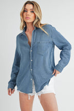 Denim Button down