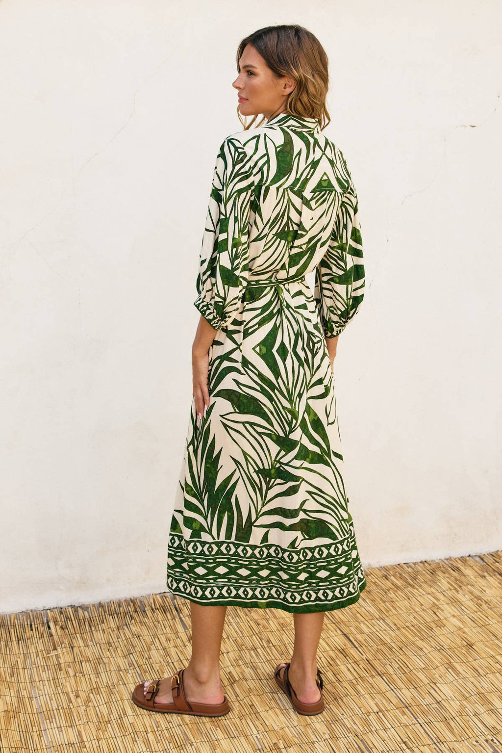 Take Me Away Longline Shirt Dress