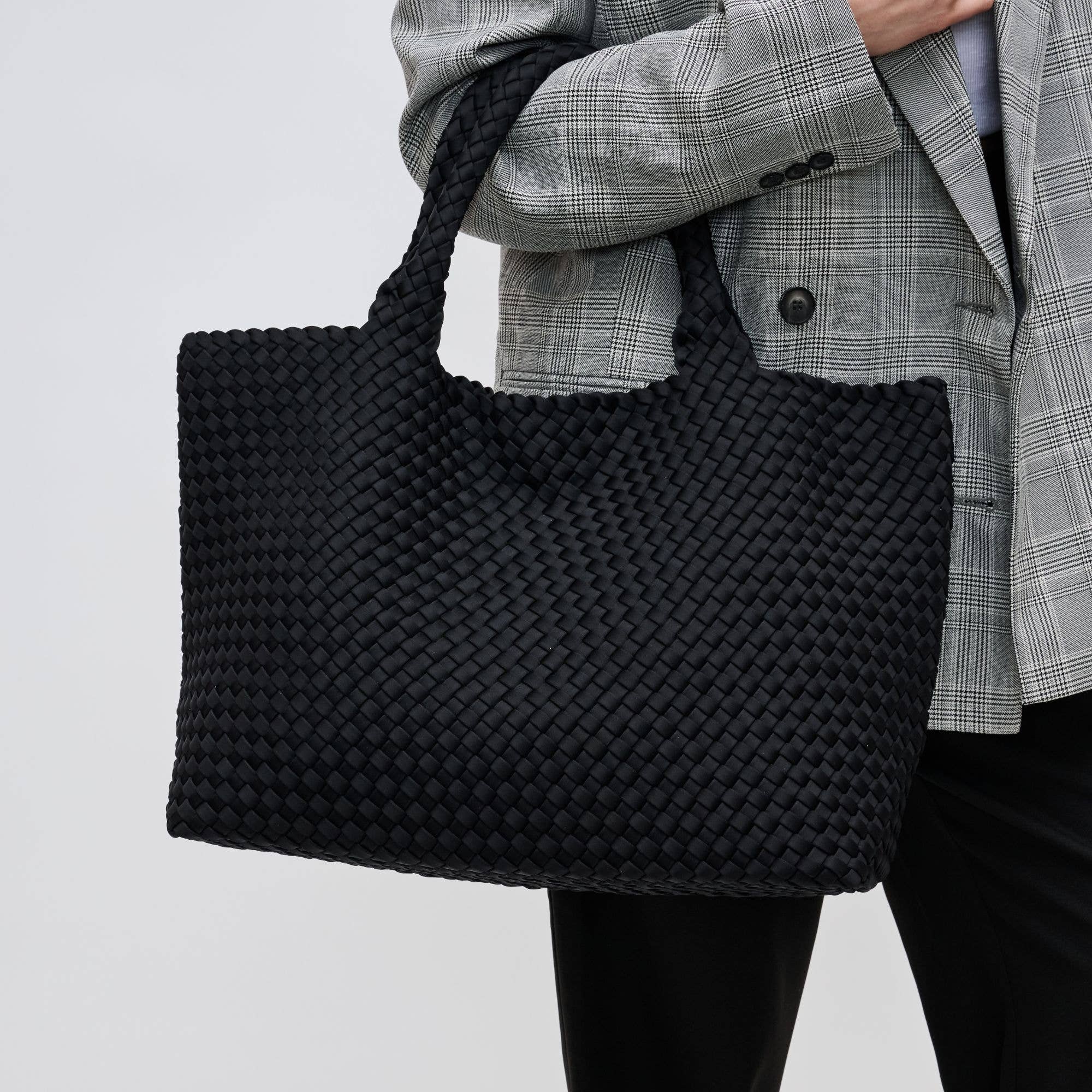 Sky's The Limit Large Woven Neoprene Tote