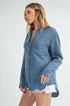 Denim Button down