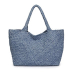 Sky's The Limit - Large Denim Tote