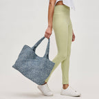 Sky's The Limit - Large Denim Tote