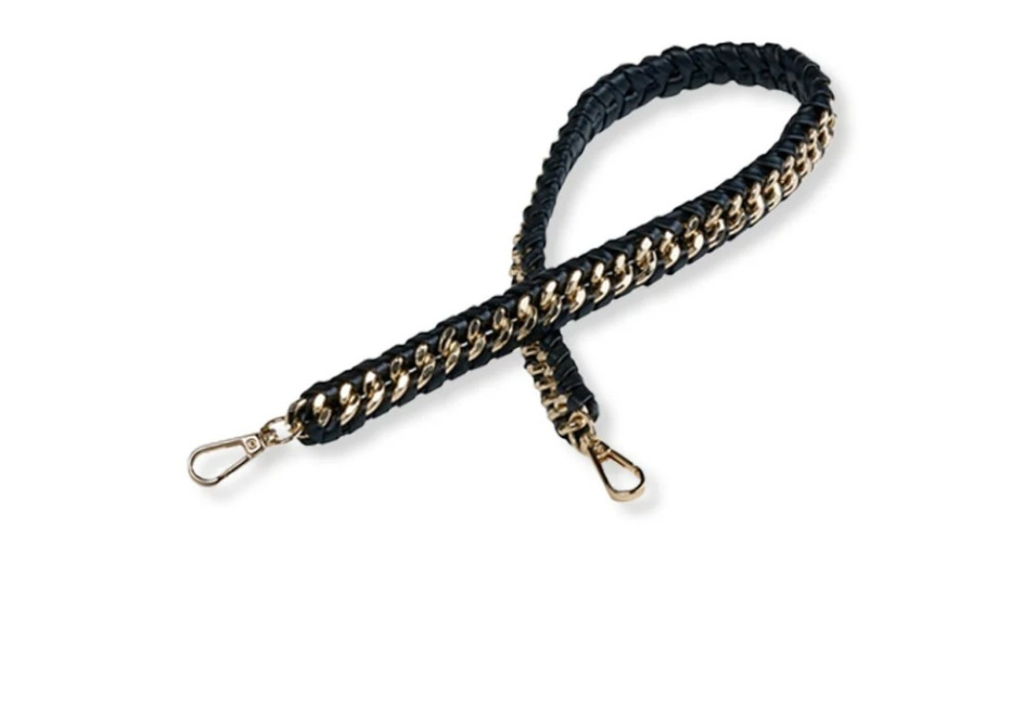 Black Vegan Leather HydroBag with strap bundle