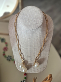 Pearl/Gold Necklace