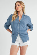 Denim Button down