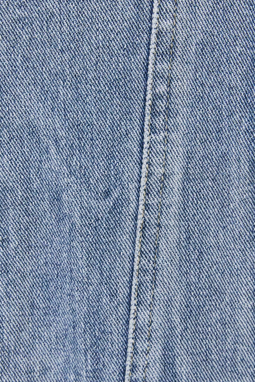 DENIM CAPE JACKET