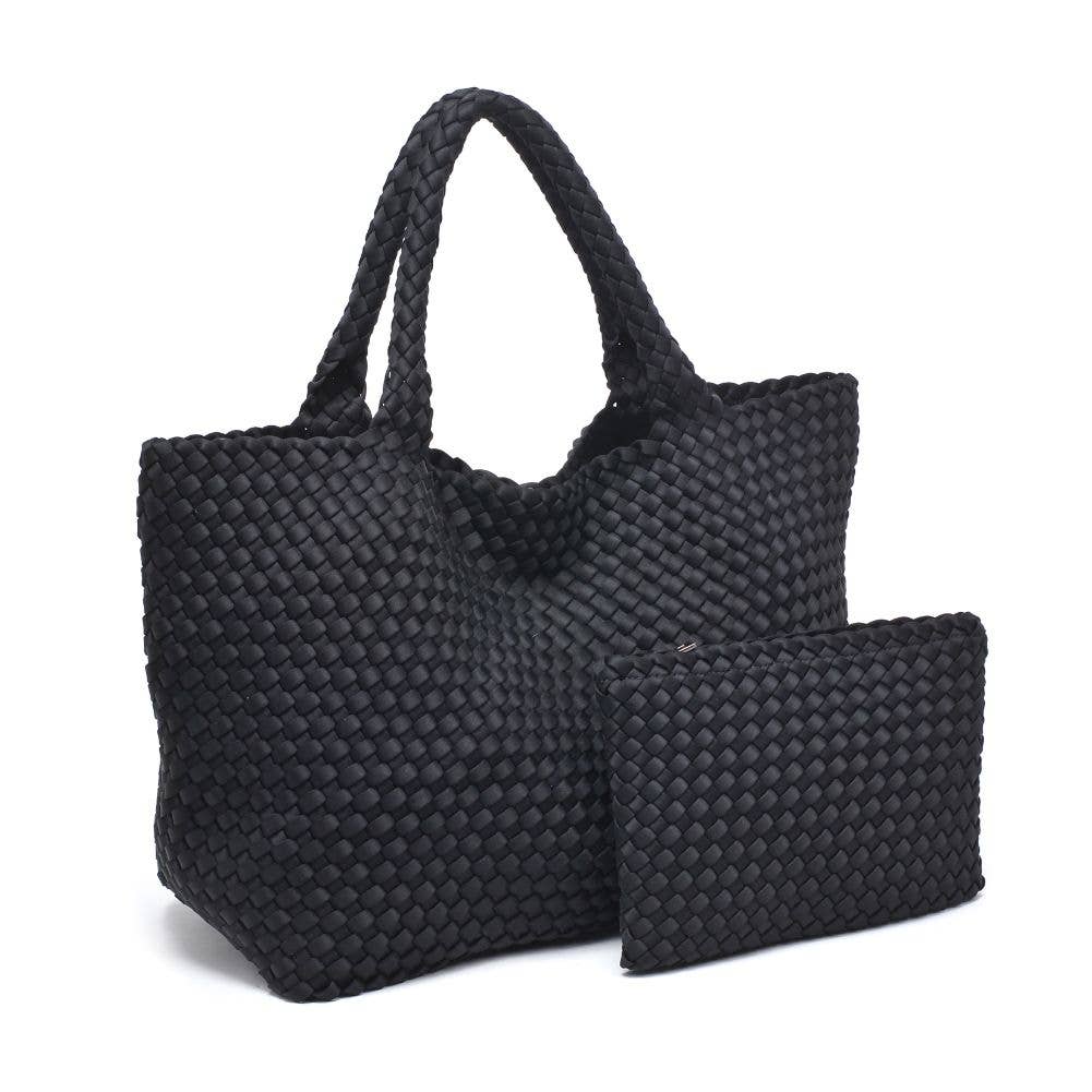 Sky's The Limit Large Woven Neoprene Tote