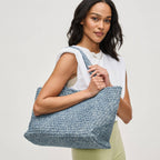 Sky's The Limit - Large Denim Tote