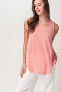 Essential Scoop Neck Modal Babydoll Tank Top