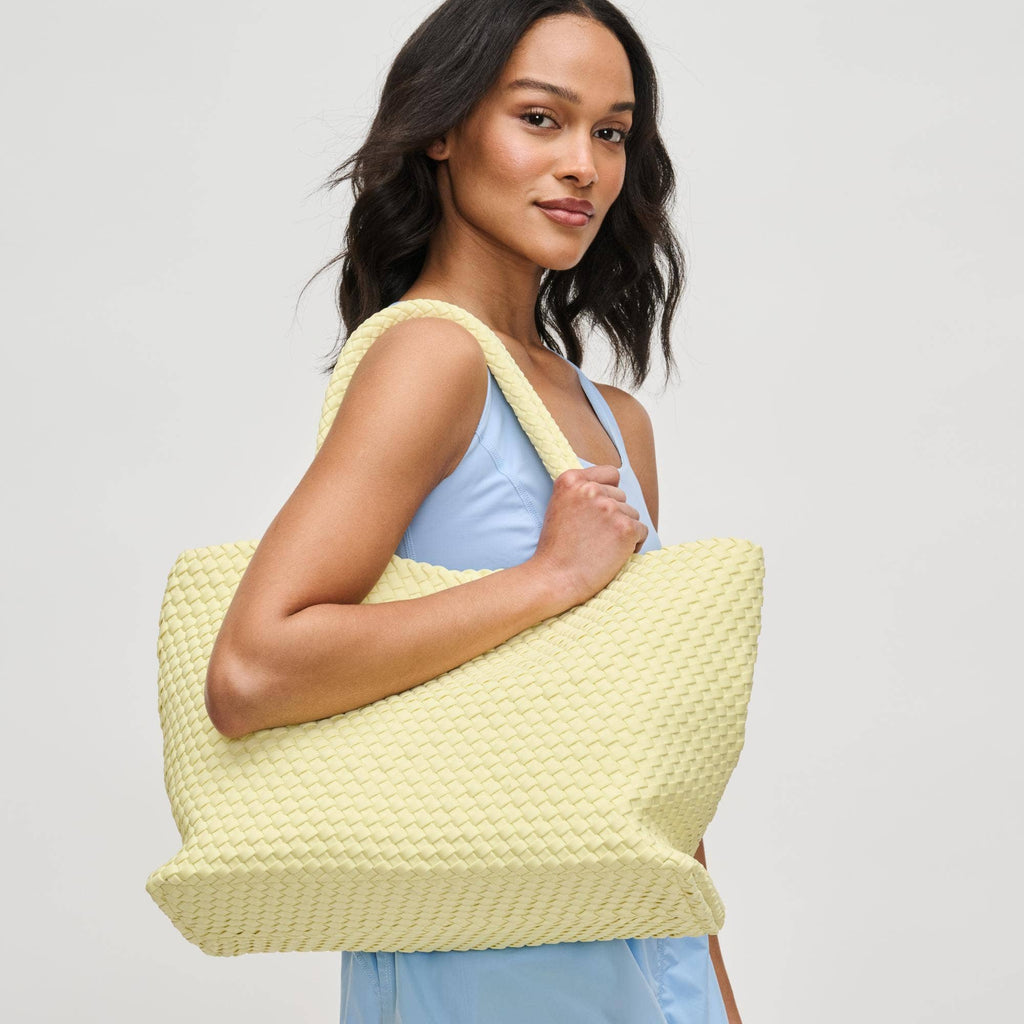 Sky's The Limit Large Woven Neoprene Tote