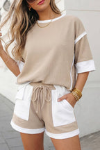 Colorblock  2pcs Shorts Set | S-XL