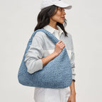 Dare to Dream - Large Woven Denim Hobo