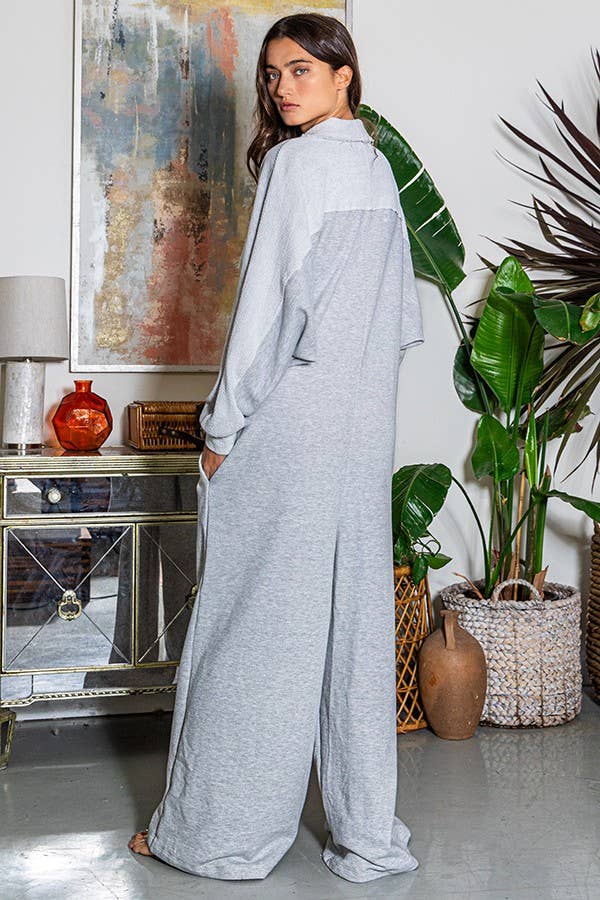 Oversize French Terry Jumpsuit
