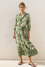 Take Me Away Longline Shirt Dress