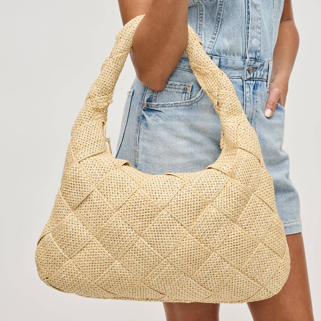 Dare to Dream - Large Woven Straw Hobo