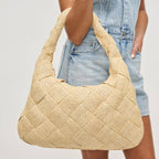 Dare to Dream - Large Woven Straw Hobo