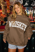 REVERSIBLE  Whiskey/Hungover Mockneck