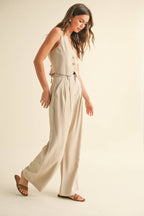 HIGHWAISTED WIDELEG TROUSERS