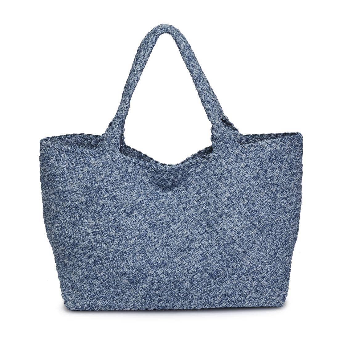 Sky's The Limit - Large Denim Tote