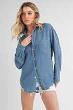 Denim Button down