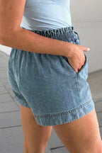 Cozy Denim Shorts