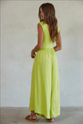 Open Back Wide Leg Jumpsuit