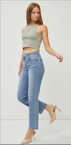 Crossover Denim Jeans
