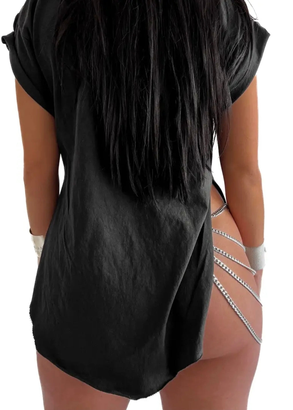 Leo Side Slit Tee