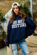 Do Not Disturb/ Homebody Reversible Mockneck