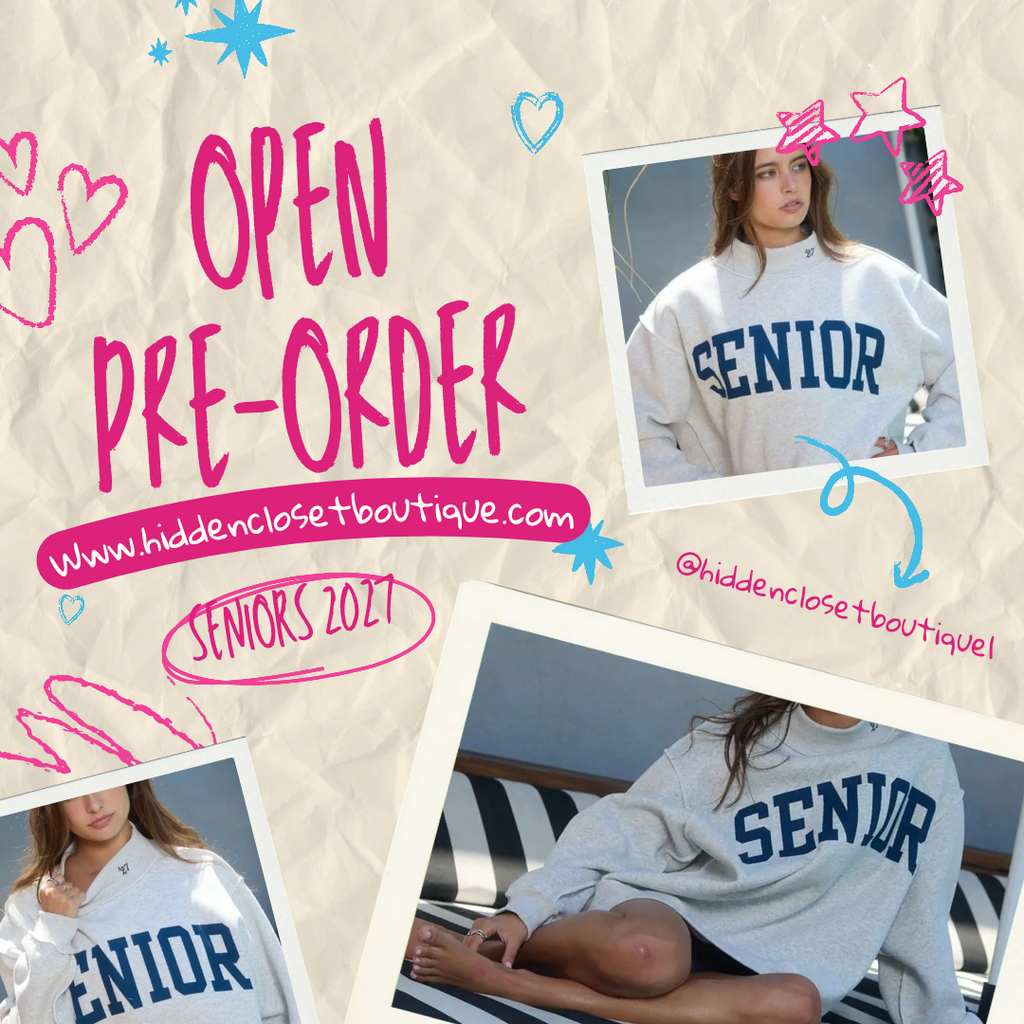 Senior 2027 Reversible Mockneck Pre-orders