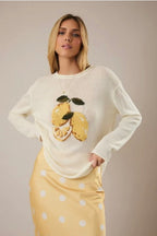 Lemon Lightweight Knit Sweater